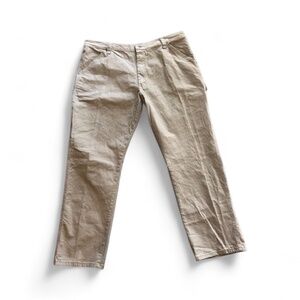 Wrangler Khaki Five Star Premium Carpenter Flex Pants Size 40 X 32